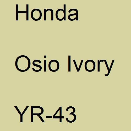 Honda, Osio Ivory, YR-43.